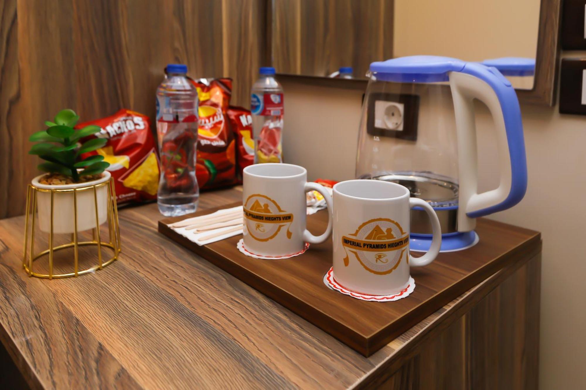 Imperial Pyramids Heights View Bed & Breakfast Nazlet el-Sîsi Dış mekan fotoğraf