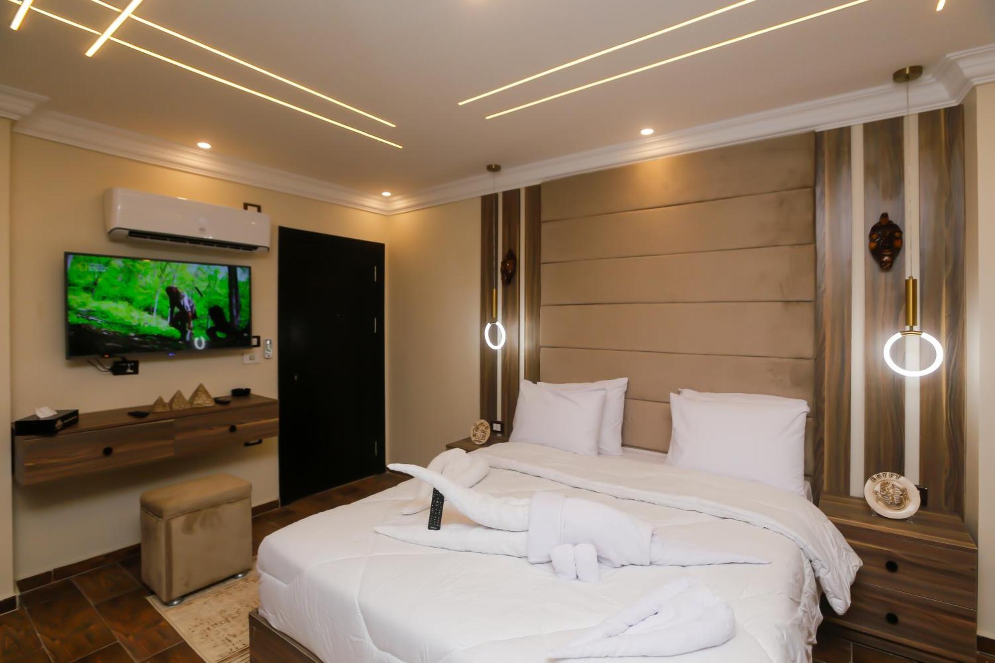 Imperial Pyramids Heights View Bed & Breakfast Nazlet el-Sîsi Dış mekan fotoğraf