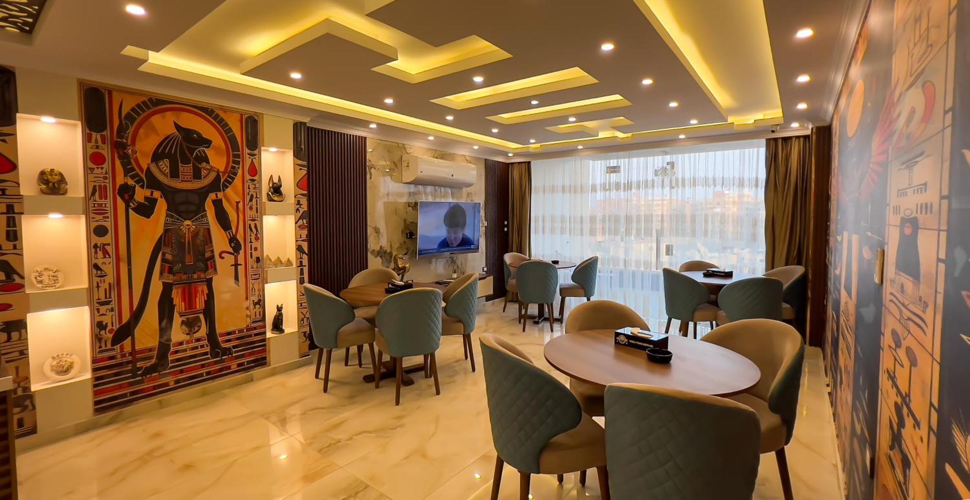 Imperial Pyramids Heights View Bed & Breakfast Nazlet el-Sîsi Dış mekan fotoğraf