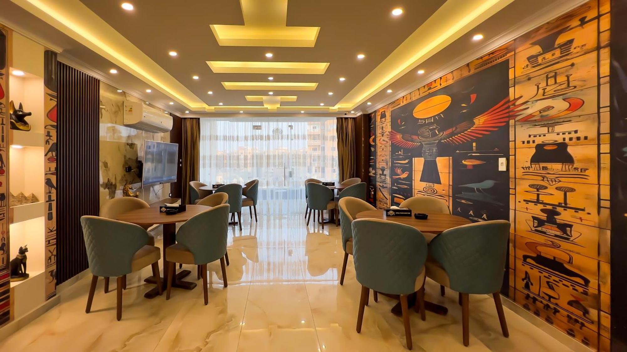Imperial Pyramids Heights View Bed & Breakfast Nazlet el-Sîsi Dış mekan fotoğraf